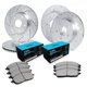 thumbnail image 1 of Kit de frenos R1 Concepts delantero y trasero para Volkswagen Beetle/Golf, 1 of 7