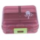 thumbnail image 4 of Portátil de 7 días organizador de pastillas caja de almacenamiento medicina contenedor estuche rojo vino, 4 of 5