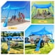 thumbnail image 5 of Carpa de playa COZEER 305 x 305 cm con protección UPF 50+ y resistencia al viento, 5 of 7