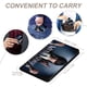 thumbnail image 4 of Miércoles Addams Porta Pasaporte y Cartera de Viaje Premium de Cuero PU, Funda de Pasaporte Bloqueo RFID con Ranuras para Tarjetas de Crédito, Estuche para Libro de Pasaporte para Familia 10cm × 15cm, 4 of 6