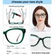 thumbnail image 4 of Gafas de Lectura AEZUNI 5.0 Retro Verde, 4 of 6