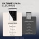 thumbnail image 4 of Cortina De Baño Diseño Impermeable + Forro Y 12 Ganchos Blanca Negro, 4 of 10