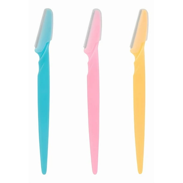 Pack De 3 Maquina Navaja De Afeitar Para Cejas Colores