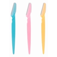 Linastore - Pack De 3 Maquina Navaja De Afeitar Para Cejas Colores