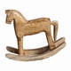 thumbnail image 3 of Figura De Caballo Mecedor, Bonita Estatua De Caballo De Madera Para Fiestas, Dormitorio, Estantería., 3 of 5