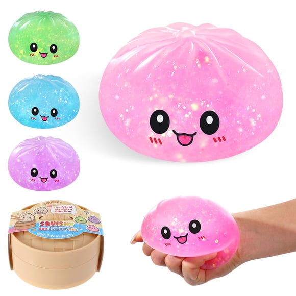 Pelota Antiestrés Squishy de Dumpling ToyMojo con Caja Misteriosa