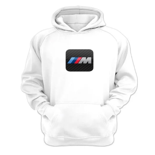 Genérico - Polerón Canguro Im Bmw Blanco Talla Xl Unisex