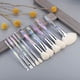 thumbnail image 5 of Set de brochas de maquillaje Kingtree Crystal de 10 piezas para mujeres y niñas, 5 of 7