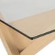thumbnail image 2 of Mesa De Comedor Vidrio Rectangular Medlock Brown, 2 of 2