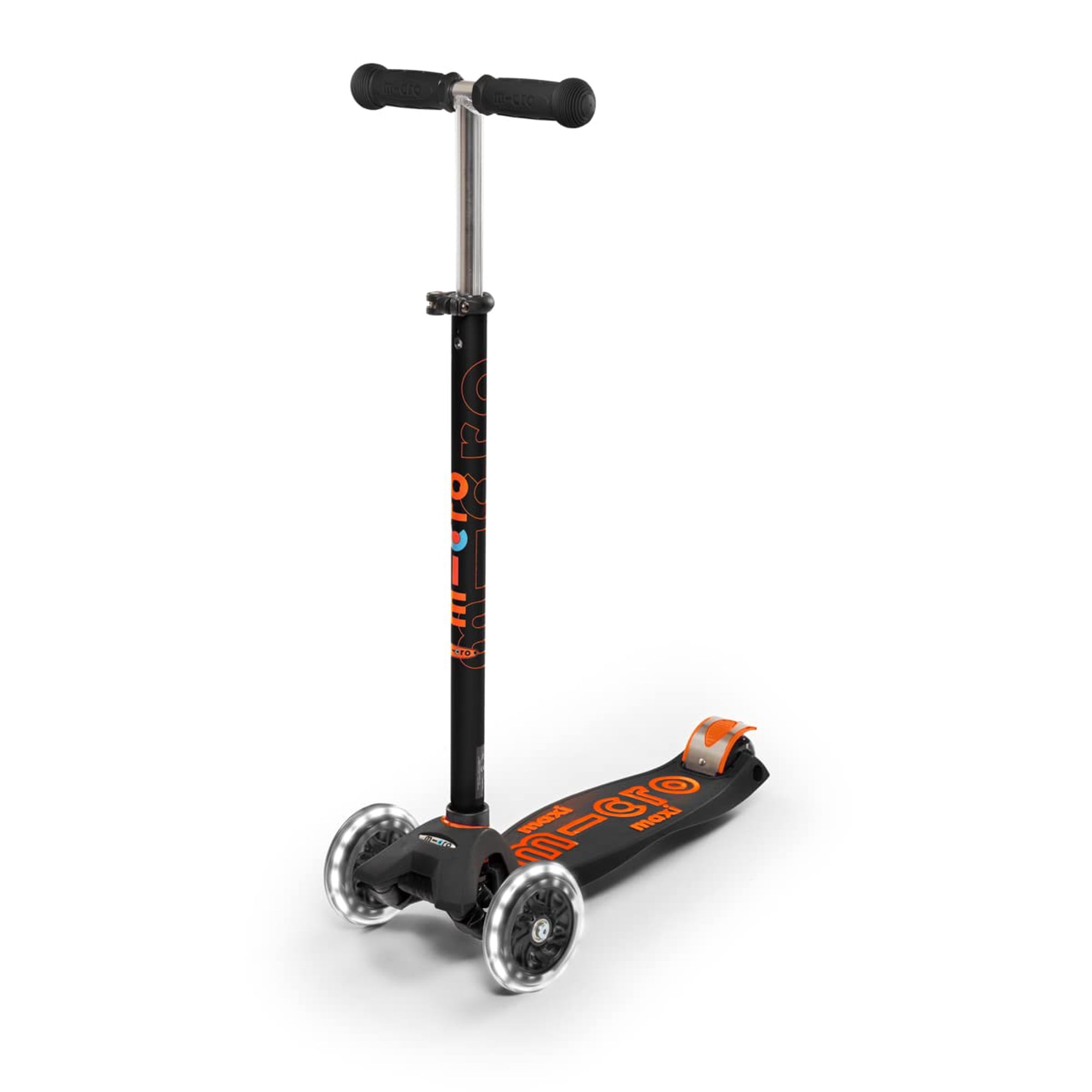 Scooter Infantil Micro Maxi Led De 3 Ruedas Con Manubrio T Ajustable