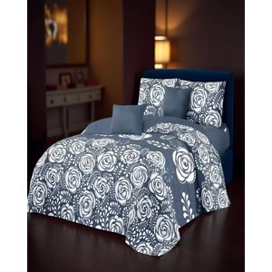 Genérico - Cubrecama Con Diseños King 250 X 270 Cm + 2 Almohadas P13