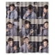 thumbnail image 1 of Cortina de ducha de Cameron Dallas y Nash Grier, juego de cortinas de baño con ganchos, tamaño 60 x 72 pulgadas, 1 of 3