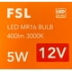 thumbnail image 2 of Ampolleta Mr16 En 12 V De 5w Blanco- Luz Cálida Fsl, 2 of 3