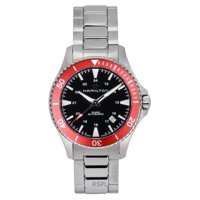Reloj Hamilton Khaki Navy Scuba Stainless Steel Black Dial Automatic H82405130 100M Men'S Watch