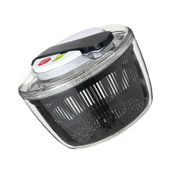 Lavadora de frutas, lavadora secadora de verduras, herramienta de cocina y comedor, colador escurridor de verduras, escurridor secadora de frutas para , negro