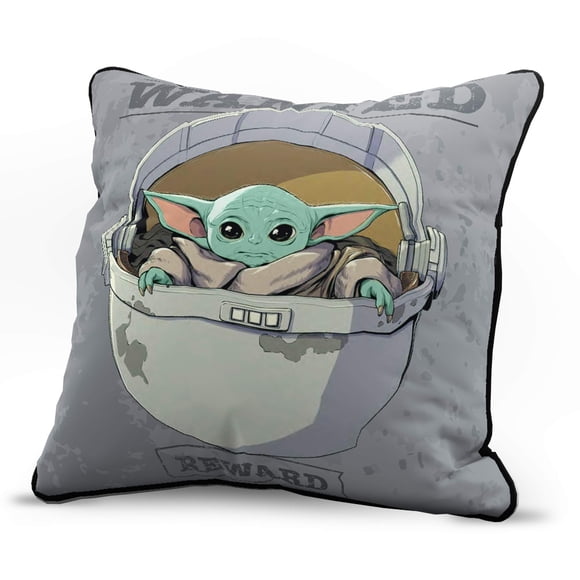 Funda De Almohada The Mandalorian Baby Yoda 38 Cm