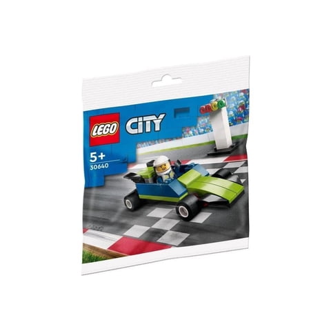 Bolsa De Plástico Lego City Race Car 30640 De Juguete Con Conductor De Más De 6 Años
