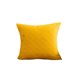thumbnail image 1 of Juego De 4 Fundas De Terciopelo Trenzado Amarillo, 1 of 3