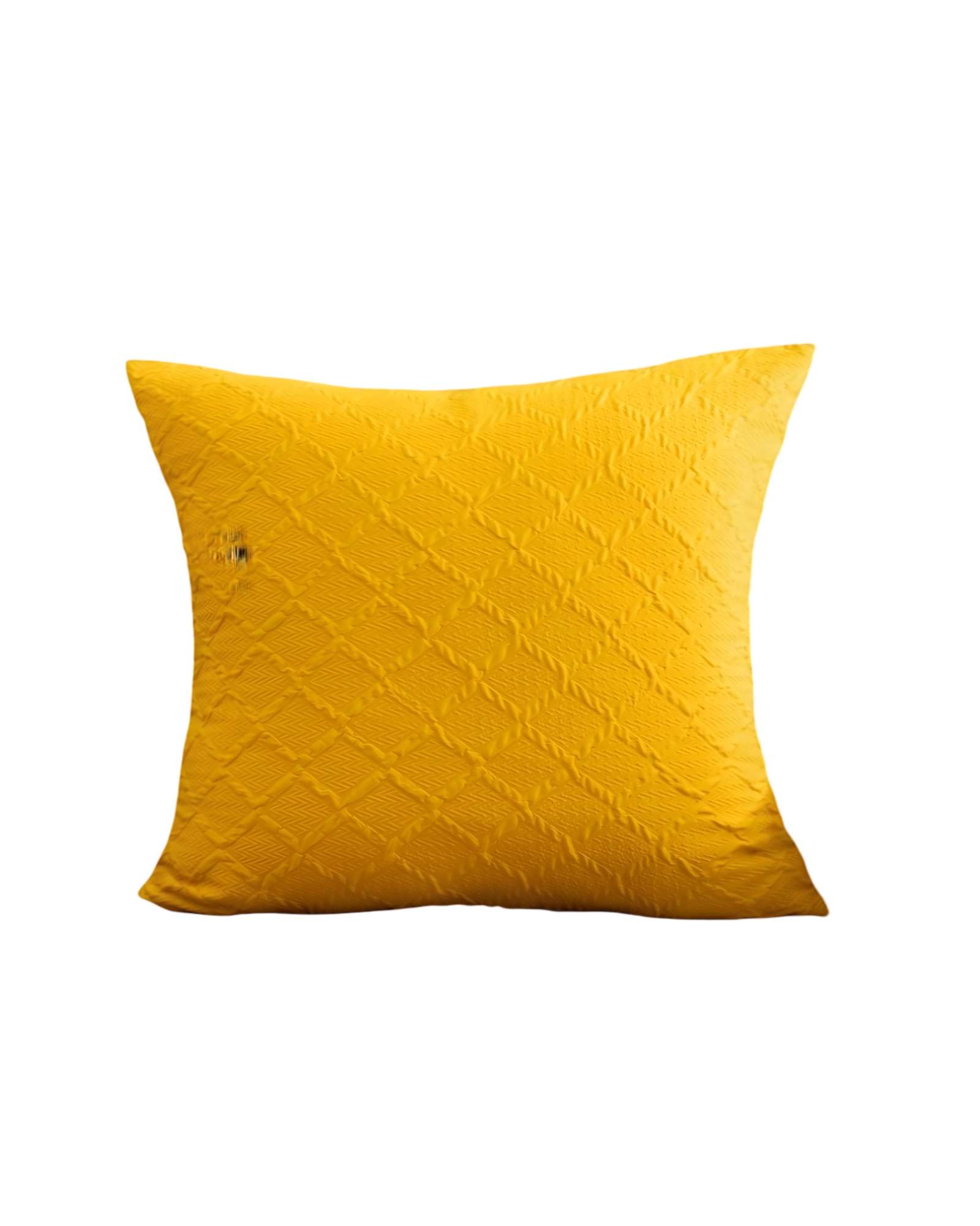 Genérico - Pack De 2 Fundas De Terciopelo Trenzado Amarillo