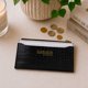 thumbnail image 1 of Billetera tarjetero mujer con monedero Zoe negro Carven, 1 of 5