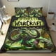 thumbnail image 1 of Mundo de Warcraft Conjunto de sábanas temático, trío de piezas, cómodo y amigable con la piel, diseño único, regalo de decoración para el hogar para familiares, amigos y fans,173cm *218cm, 1 of 6