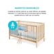 thumbnail image 3 of Cuna de Madera Hanna 140x70 + colchón color madera natural, 3 of 3