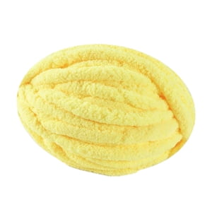 Magideal - Hilo Grueso Y Grueso, Hilo De Lana Grueso, Hilo De Poliéster Suave, Hilo Para Tejer Brazos, Hilo De Peso, Hilo De Punto Para Manta/Suéter/Tejido De , Amarillo