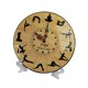 thumbnail image 1 of Reloj De Pared De Escritorio Con Temática De Yoga De 30 Cm, Decorativo Y Versátil, Con Números Peque?os., 1 of 5