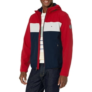 Chaqueta Tommy Hilfiger Con Capucha Performance Soft Shell Para Hombre