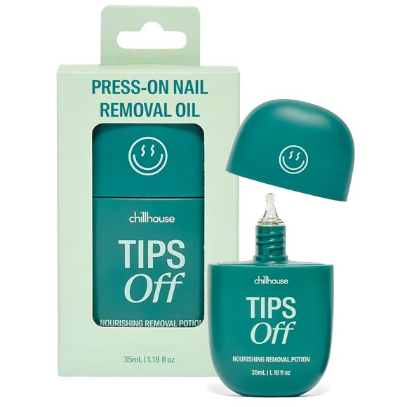 Removedor de Pegamento para Uñas Chillhouse 35 ml Aceite Suave – Nuevo
