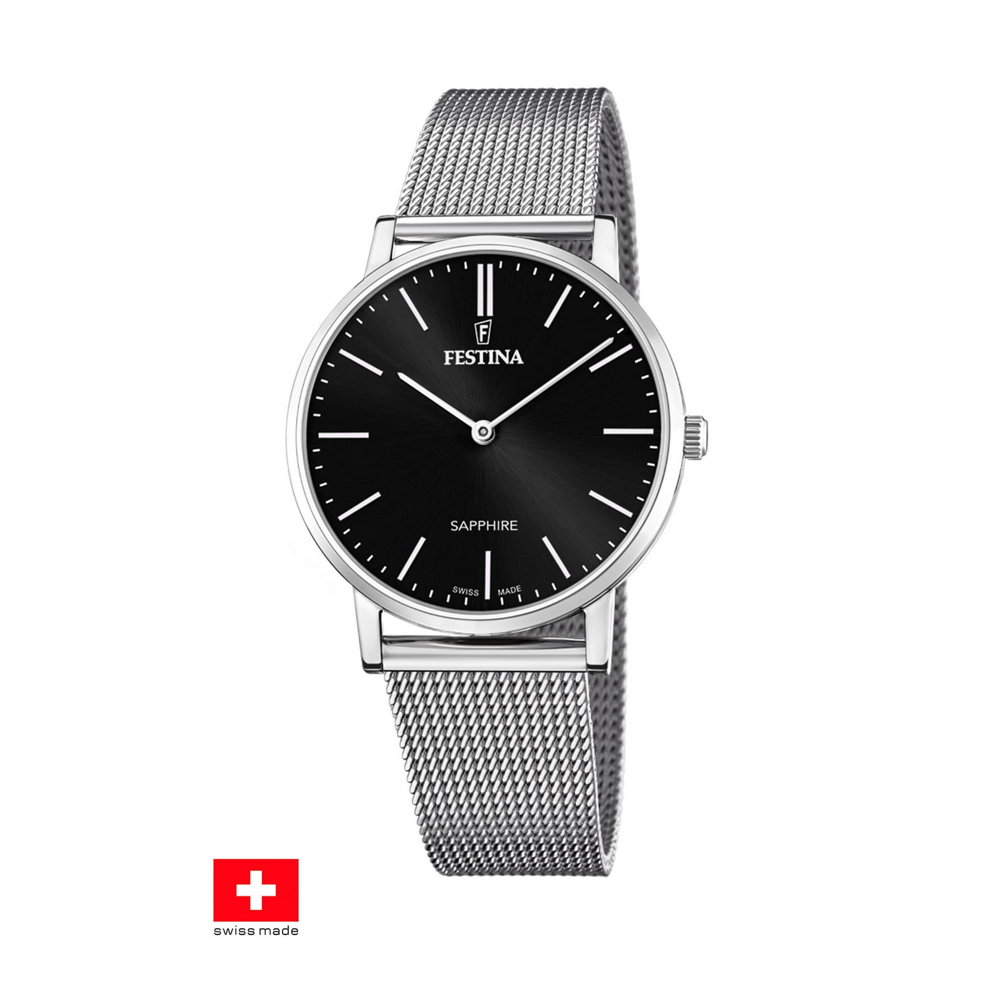 Reloj F20014/3 Festina Swiss Negro Hombre Swiss Made