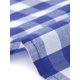 thumbnail image 5 of Vestidos de Pascua de cuadros para mujer de talla grande de Agnes Orinda, cuello redondo, manga corta acampanada, vestido maxi casual de verano en línea A con bolsillos, 2X azul oscuro, 5 of 5