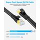 thumbnail image 2 of Cable Ethernet DDMALL CAT8 de 4,5 m, 40 Gbps, blindado y plano, 2 of 9
