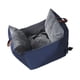 thumbnail image 4 of Asiento De Coche Portátil Para Perros, Asiento Elevador Para Perros Pequeños Y Medianos, Transportador De Mascotas Para Exteriores, Azul Marino, 4 of 5