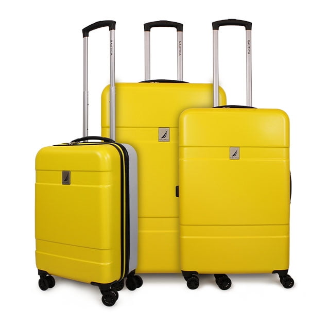 Nautica - Set Maletas Bora L+m+s Amarillo
