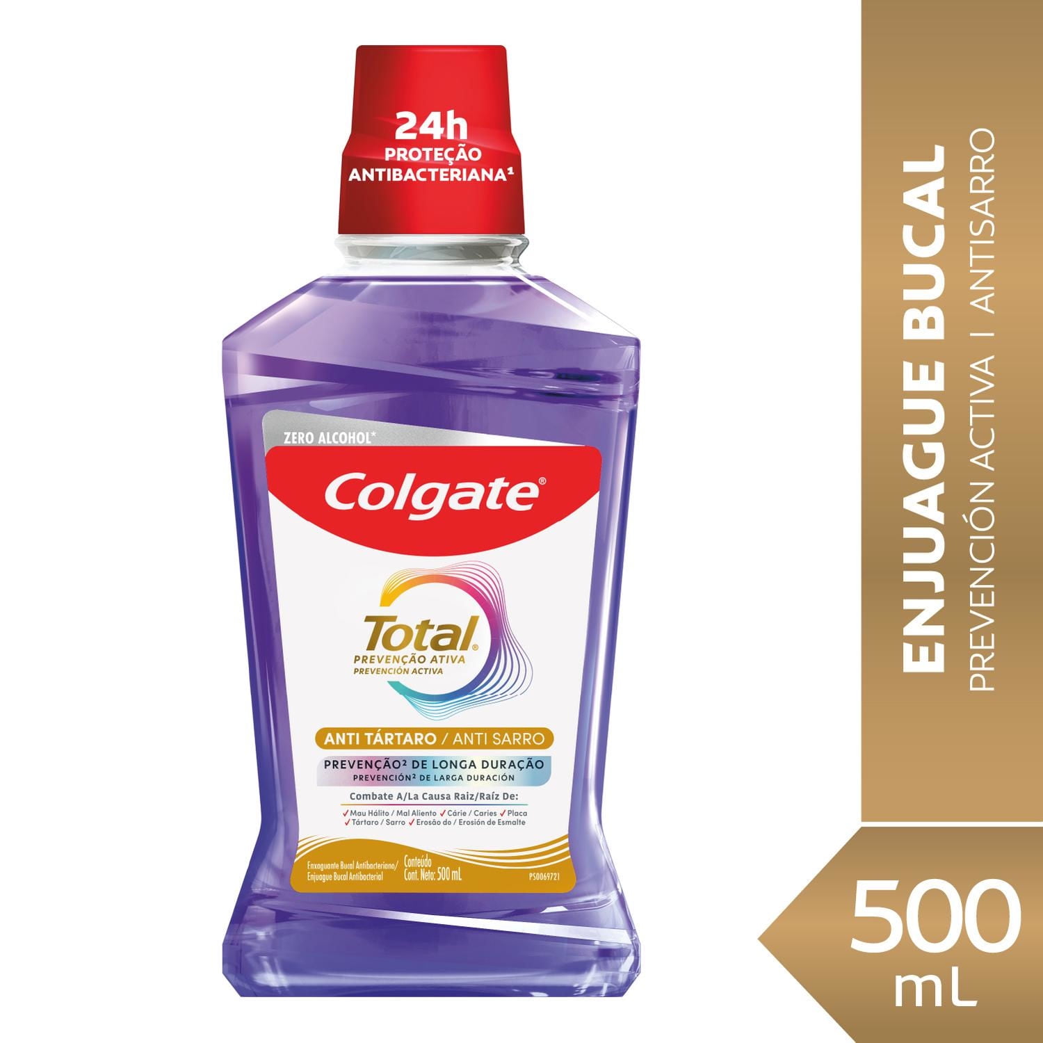 Colgate - Enjuague Bucal Total 12 Anti Sarro