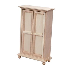 Bothyi - Armario De Doble Puerta Para Casa De Muñecas A Escala 1/12 Para Juego De Rol, Maqueta De Bricolaje, Diseño De Escena De Vida