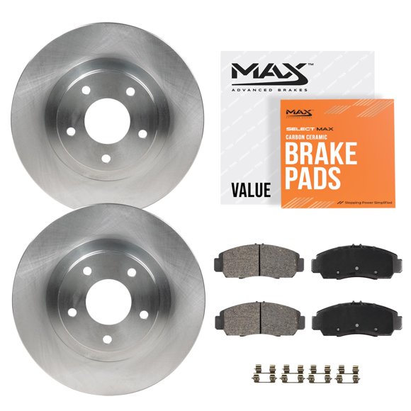 Kit de frenos Max Advanced Brakes traseros Ford Focus Fiesta 01-07