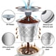 thumbnail image 2 of Filtros de café NOALTO reutilizables K-cup de acero inoxidable, paquete de 4, 2 of 7