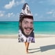 thumbnail image 5 of Posty Austin Post Malone (2) Manta Capa con Capucha Anti-Bolitas, Manta de Lana Ártica Suave, Manta Portátil de Felpa Ligera y Lujosa, Poncho para Siesta en Casa y Oficina, 100*130cm, 5 of 6