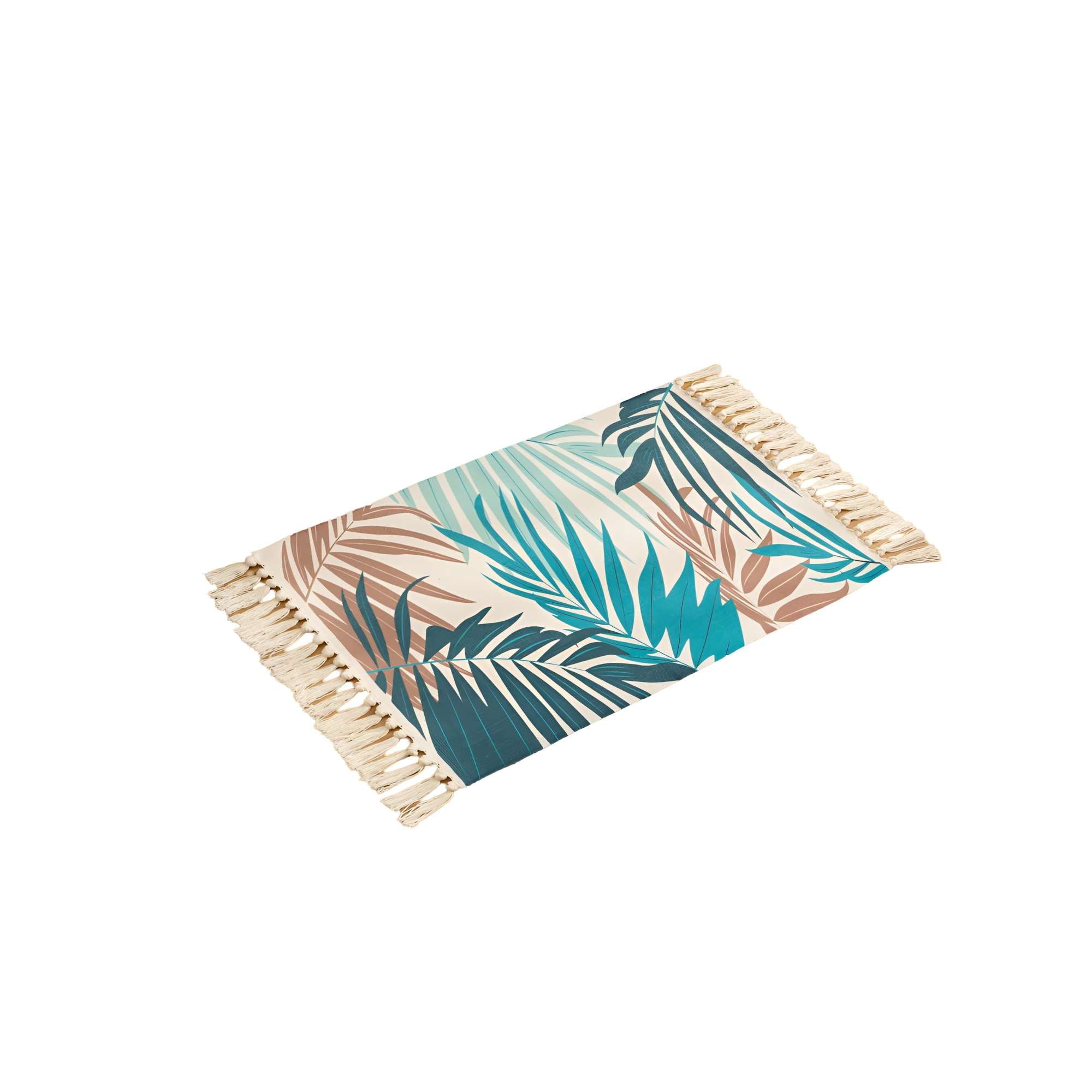 Genérico - Alfombra De Lino 60x90 Cm Para Bajada De Cama V6