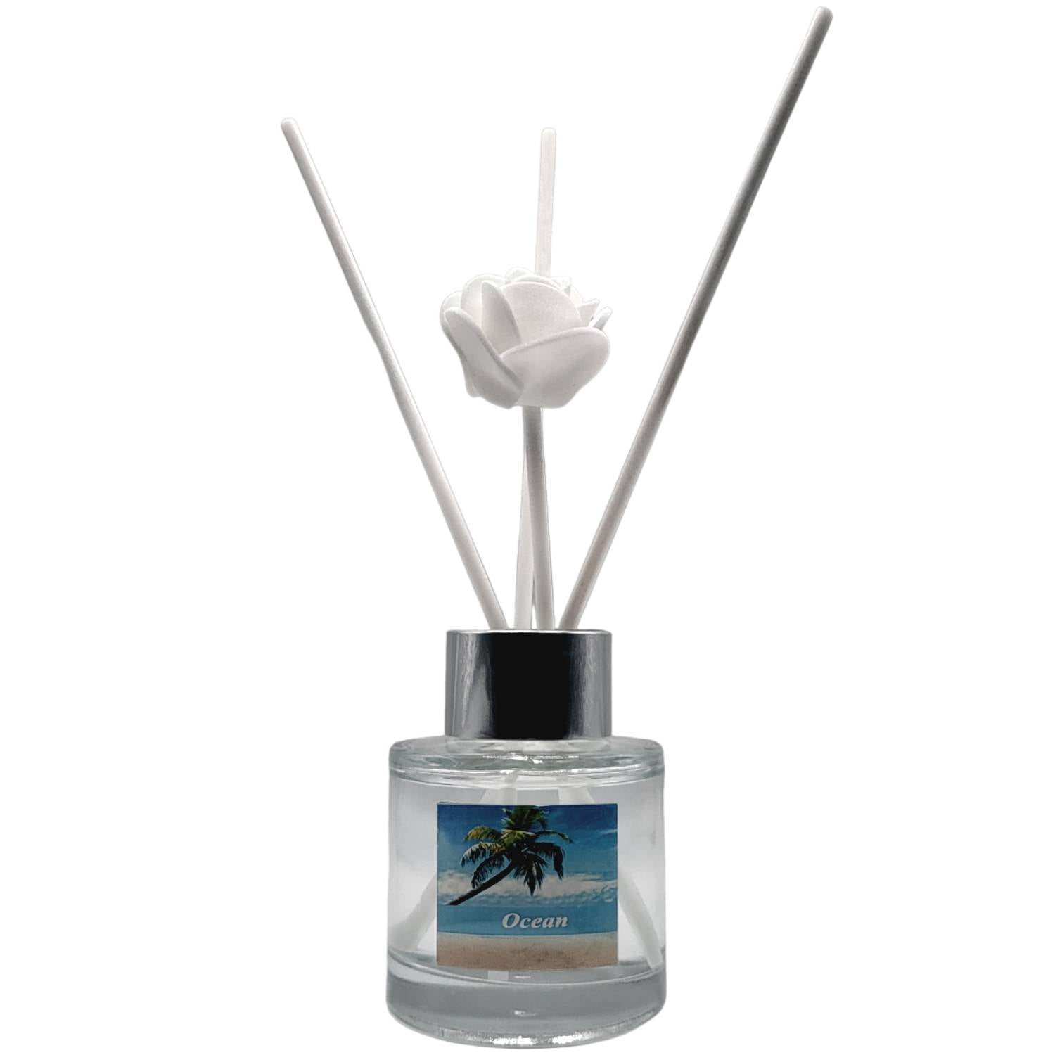 Genérico - Difusor De Varillas Rosa Aroma Oceano