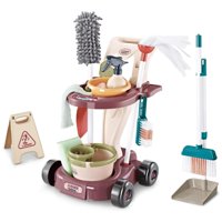 Total Click - Juguete Articulos De Limpieza Y Aseo 20 Piezas Infantil