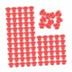 thumbnail image 1 of 100 Piezas De Juntas De Sellado A Prueba De Fugas Para Grifos De Plomería, Tuberías De Agua, Color Rojo, 1 of 5