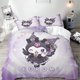thumbnail image 1 of v2643 Bed Sheets Cinnamoroll Bedding Sets Comforter Cover Bed Cover Duvet Cover Pillow Case - Pieces Sets Kids Adult Size 3-Piece Bedding Set (1 Duvet Cover + 2 Pillow Shams) Bed Sheets ju2643, 1 of 5