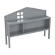 thumbnail image 1 of Headboard Storage Cabinet for Full-size Montessori Floor Bed , Grey,Freely collocation, 1 of 3