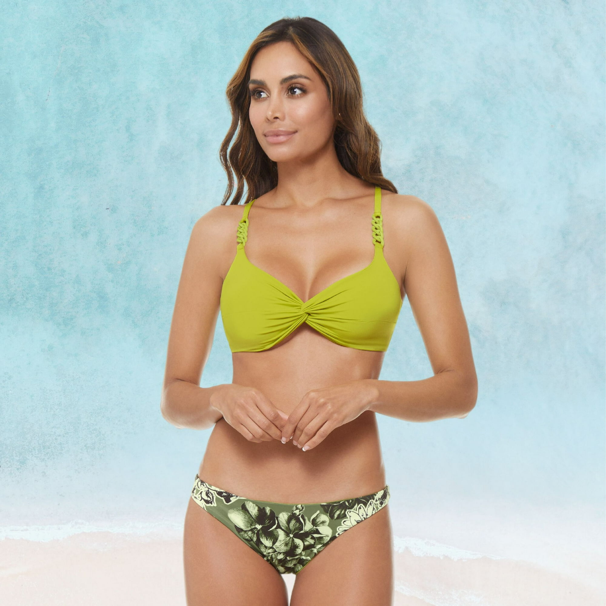 Bikini Cadena Lima Mujer Talla M