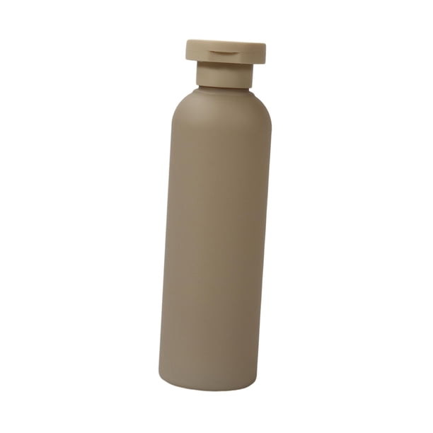Botellas de viaje, botellas de almacenamiento duraderas, contenedores vacíos recargables con tapa abatible a prueba de fugas para artículos de tocador Gris 200ml