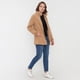 thumbnail image 4 of Chaqueta Mujer Polar Larga Camel Corona, 4 of 5