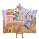 thumbnail image 1 of Superbuns Manta Capa Con Capucha Anti bolitas Manta De Lana Ártica Suave Manta Portátil De Felpa Ligera Y Lujosa Poncho Para Siesta En Casa Y Oficina 100*130cm, 1 of 6